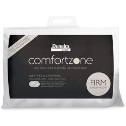 Comfortzone Duck Feather Side Sleeper Box Pillow -Home Luxe Studio 1000007962 alt04