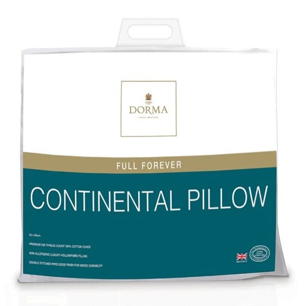 Dorma Full Forever Side Sleeper Continental Pillow 7 Dorma Full Forever Side Sleeper Continental Pillow - Image 5