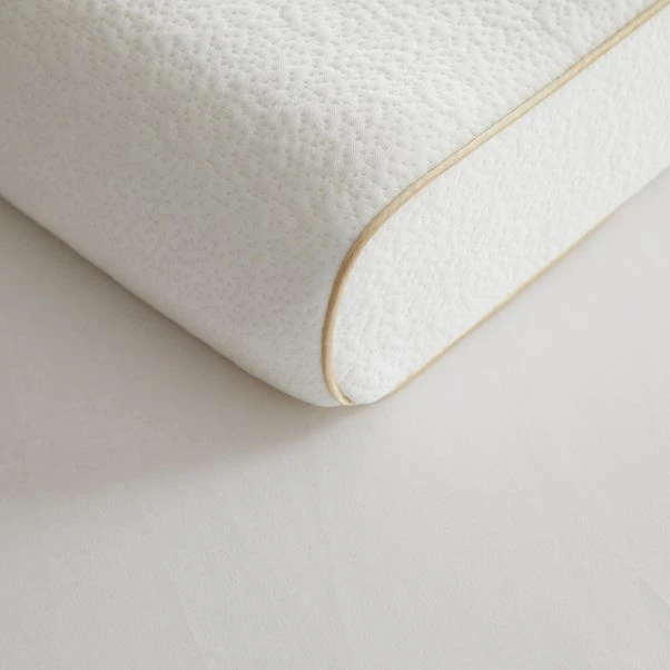 Dorma TENCEL™ Blend Memory Foam Back Sleeper Contour Pillow 5 Dorma TENCEL™ Blend Memory Foam Back Sleeper Contour Pillow - Image 3