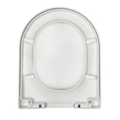 Thermoplast White Soft Close D Shape Toilet Seat 11 Thermoplast White Soft Close D Shape Toilet Seat -Home Luxe Studio 1000095419 alt04