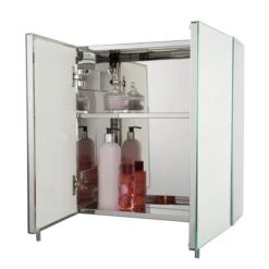 Avon Stainless Steel Double Door Cabinet 15 Avon Stainless Steel Double Door Cabinet -Home Luxe Studio 1000098024 alt01