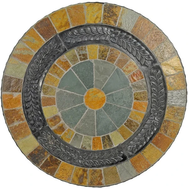 Virginia 60cm Bistro Table Set With 2 Mayfield Chairs 5 Virginia 60cm Bistro Table Set With 2 Mayfield Chairs - Image 3