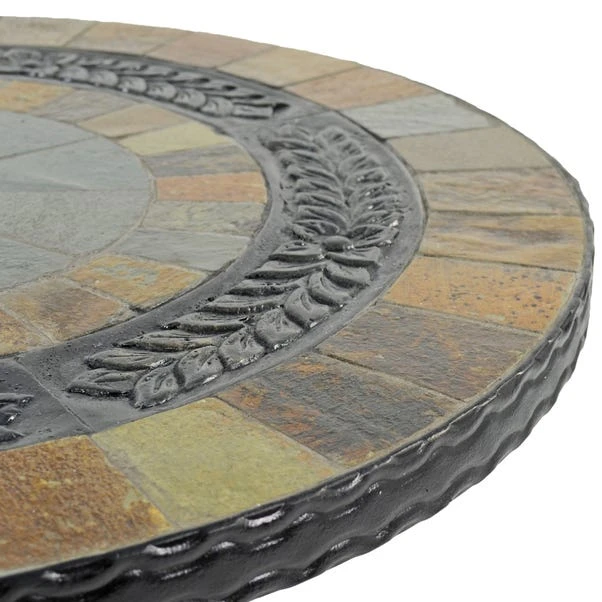 Virginia 60cm Bistro Table Set With 2 Mayfield Chairs 6 Virginia 60cm Bistro Table Set With 2 Mayfield Chairs - Image 4