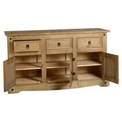 Corona Large Sideboard, Pine 21 Corona Large Sideboard, Pine -Home Luxe Studio 1000108043 alt01