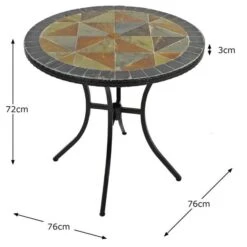 Tampa 76cm Bistro Table 11 Tampa 76cm Bistro Table -Home Luxe Studio 1000116860 alt09