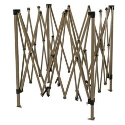 Pop Up 4m X 4m Grey Gazebo 5 Pop Up 4m X 4m Grey Gazebo -Home Luxe Studio 1000120529 alt01