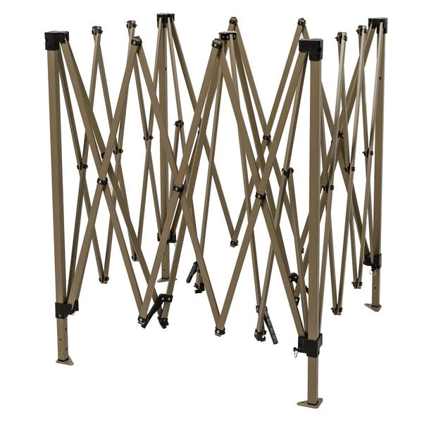 Pop Up 4m X 4m Grey Gazebo 4 Pop Up 4m X 4m Grey Gazebo - Image 2