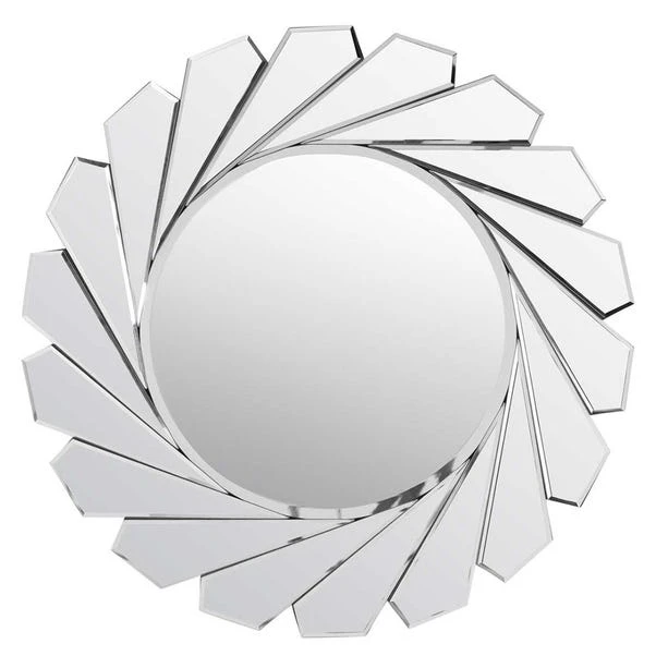 Surrey Swept Round Wall Mirror 4 Surrey Swept Round Wall Mirror - Image 2