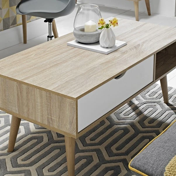 Scandi Coffee Table, White 5 Scandi Coffee Table, White - Image 3