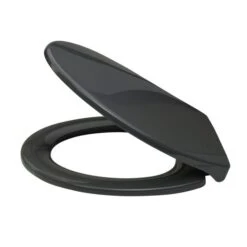 Thermoplast Grey Soft Close Toilet Seat 9 Thermoplast Grey Soft Close Toilet Seat -Home Luxe Studio 1000140033 alt03