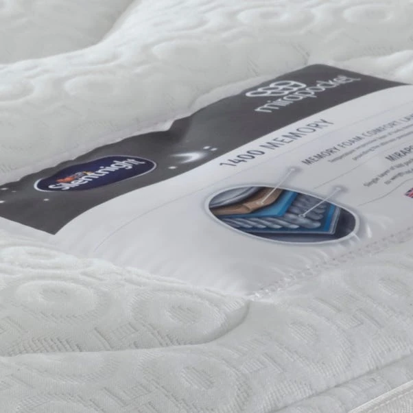 Silentnight Medium 1400 Pocket Memory Mattress 7 Silentnight Medium 1400 Pocket Memory Mattress - Image 5