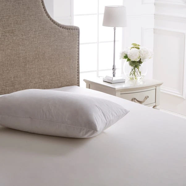 Dorma Luxurious White Goose Down Back Sleeper Pillow 4 Dorma Luxurious White Goose Down Back Sleeper Pillow - Image 2