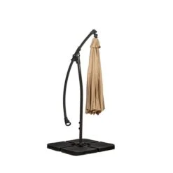 3m Royal Craft Deluxe Pedal Operated Rotational Cantilever Parasol With Cross Stand 28 3m Royal Craft Deluxe Pedal Operated Rotational Cantilever Parasol With Cross Stand -Home Luxe Studio 1000147609 alt01