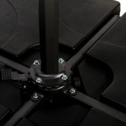 3m Royal Craft Deluxe Pedal Operated Rotational Cantilever Parasol With Cross Stand 33 3m Royal Craft Deluxe Pedal Operated Rotational Cantilever Parasol With Cross Stand -Home Luxe Studio 1000147609 alt06