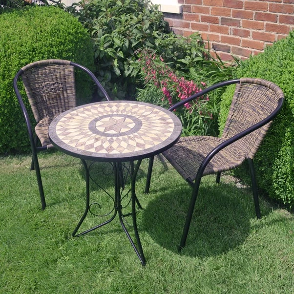 Summer Terrace Brava 2 Seat Bistro Set 4 Summer Terrace Brava 2 Seat Bistro Set - Image 2