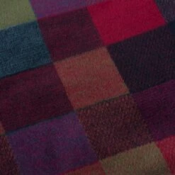 Super Soft Textured Check Multicoloured Throw 9 Super Soft Textured Check Multicoloured Throw -Home Luxe Studio 1000152690 alt02