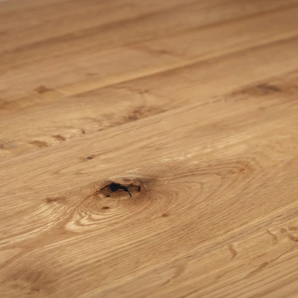 Brooklyn 6 Seater Rectangular Dining Table With 4 Chairs And Bench, Solid Oak 5 Brooklyn 6 Seater Rectangular Dining Table With 4 Chairs And Bench, Solid Oak - Image 3