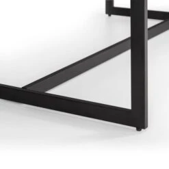 Tribeca 4 Seater Rectangular Dining Table, Black 7 Tribeca 4 Seater Rectangular Dining Table, Black -Home Luxe Studio 1000157369 alt02