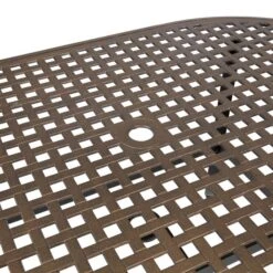 Oval 6 Seater Black And Bronze Dining Set -Home Luxe Studio 1000162668 alt05