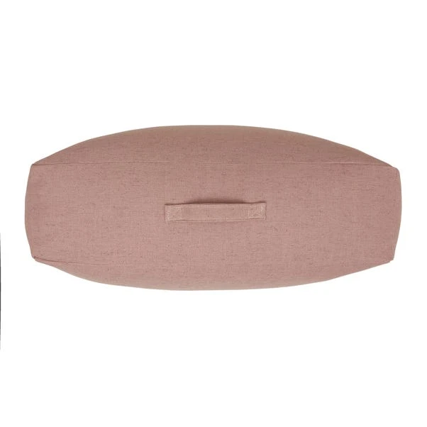 Global Blush Slub Floor Cushion 4 Global Blush Slub Floor Cushion - Image 2