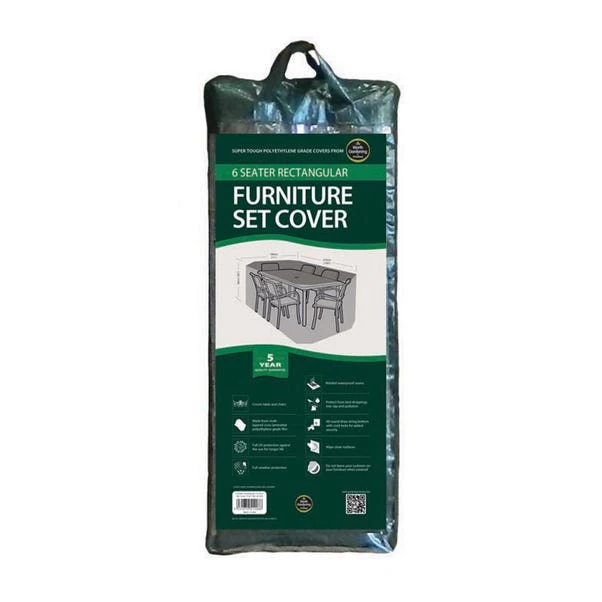 Garland 6 Seater Rectangular Furniture Set Cover 5 Garland 6 Seater Rectangular Furniture Set Cover - Image 3