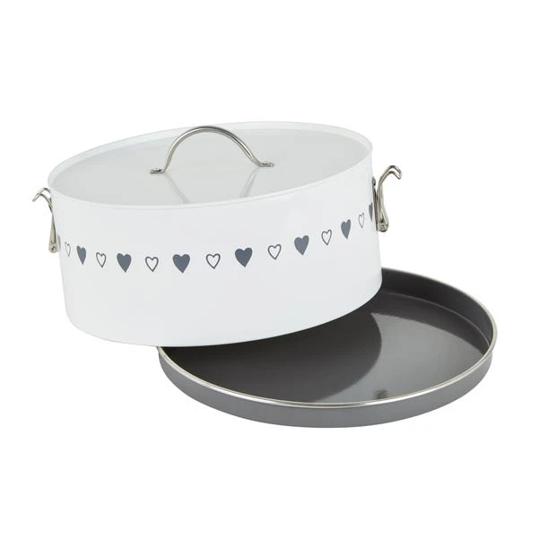Dunelm Life Is What You Bake Of It Clip Top Cake Tin 4 Dunelm Life Is What You Bake Of It Clip Top Cake Tin - Image 2
