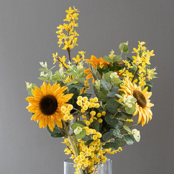 Florals Forever Artificial Ella Yellow Sunflower Luxury Bouquet 4 Florals Forever Artificial Ella Yellow Sunflower Luxury Bouquet - Image 2