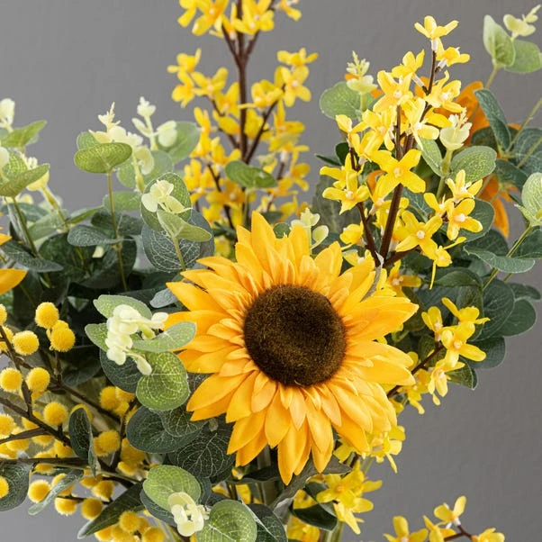 Florals Forever Artificial Ella Yellow Sunflower Luxury Bouquet 5 Florals Forever Artificial Ella Yellow Sunflower Luxury Bouquet - Image 3