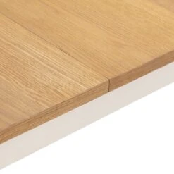 Davenport 4-6 Seater Rectangular Extendable Dining Table, Off White 11 Davenport 4-6 Seater Rectangular Extendable Dining Table, Off White -Home Luxe Studio 1000169314 alt04