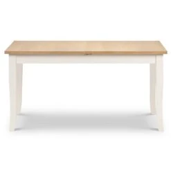 Davenport 4-6 Seater Rectangular Extendable Dining Table With 6 Chairs, Off White 16 Davenport 4-6 Seater Rectangular Extendable Dining Table With 6 Chairs, Off White -Home Luxe Studio 1000169315 alt05