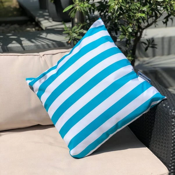 Coast Blue Water Resistant Outdoor Cushion 4 Coast Blue Water Resistant Outdoor Cushion - Image 2