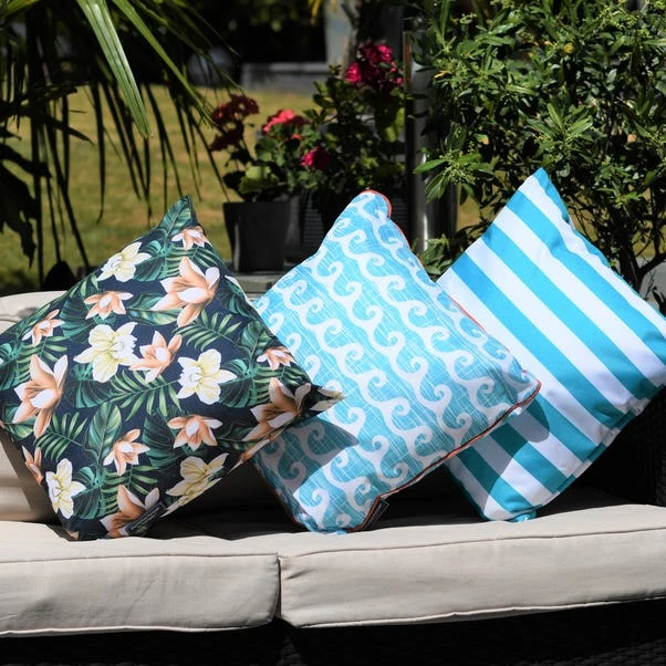 Coast Blue Water Resistant Outdoor Cushion 7 Coast Blue Water Resistant Outdoor Cushion - Image 5