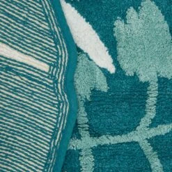 Leaf Green Bath Mat 7 Leaf Green Bath Mat -Home Luxe Studio 1000180356 alt02