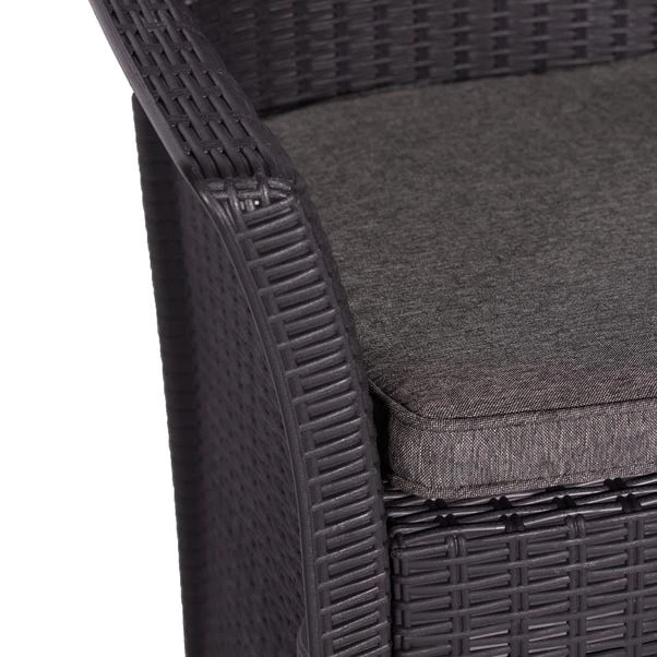 Faro 2 Seater Black Bistro Set 15 Faro 2 Seater Black Bistro Set - Image 13