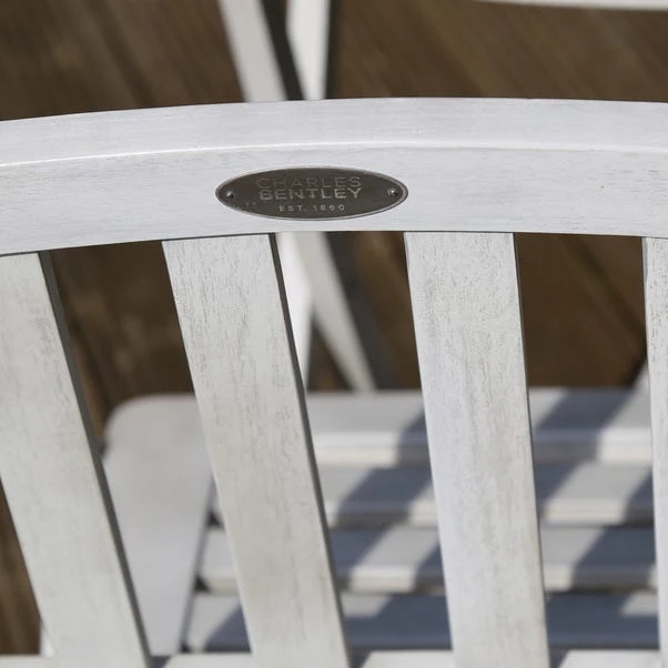 Acacia Washed Wood Bistro Set 5 Acacia Washed Wood Bistro Set - Image 3