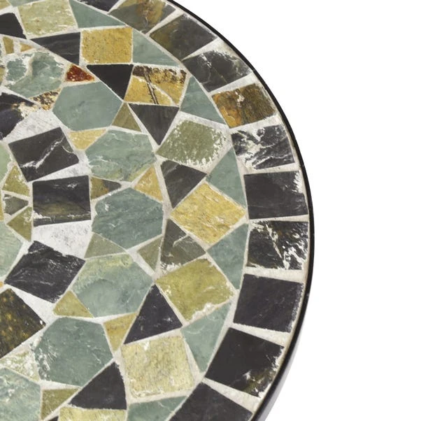 Blue Mosaic Bistro Set 5 Blue Mosaic Bistro Set - Image 3