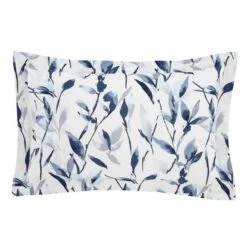 Zen Navy Oxford Pillowcase 7 Zen Navy Oxford Pillowcase -Home Luxe Studio 1000185671 alt02