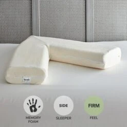 Memory Foam Side Sleeper V-Shape Pillow