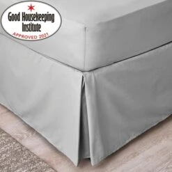 Non Iron Plain Dye Slate Grey Valance 12 Non Iron Plain Dye Slate Grey Valance -Home Luxe Studio 30145060