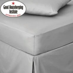 Non Iron Plain Fitted Sheet -Home Luxe Studio 30145428