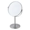 Chrome Free Standing Dressing Table Mirror 1 Chrome Free Standing Dressing Table Mirror -Home Luxe Studio 30240806