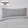 Non Iron Plain Dye Slate Body Pillowcase 1 Non Iron Plain Dye Slate Body Pillowcase -Home Luxe Studio 30241332