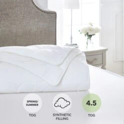 Dorma Sumptuous Down Like 4.5 Tog Summer Duvet 14 Dorma Sumptuous Down Like 4.5 Tog Summer Duvet -Home Luxe Studio 30249448