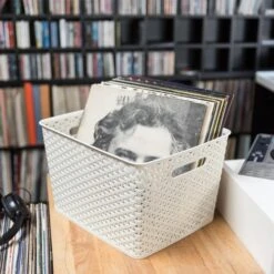 Curver Plastic Storage Basket -Home Luxe Studio 30271755