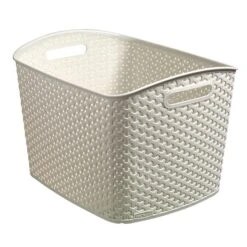 Curver Plastic Storage Basket -Home Luxe Studio 30271760