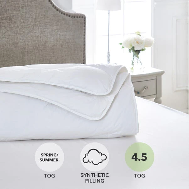 Dorma Full Forever Anti-Allergy 4.5 Tog Summer Duvet 4 Dorma Full Forever Anti-Allergy 4.5 Tog Summer Duvet - Image 2
