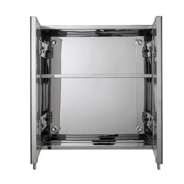 Avon Stainless Steel Double Door Cabinet 5 Avon Stainless Steel Double Door Cabinet - Image 3