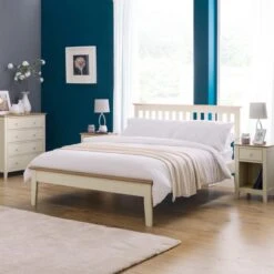 Salerno Wooden Bed Frame -Home Luxe Studio 30303230
