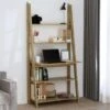 Tiva Oak Ladder Desk -Home Luxe Studio 30304637