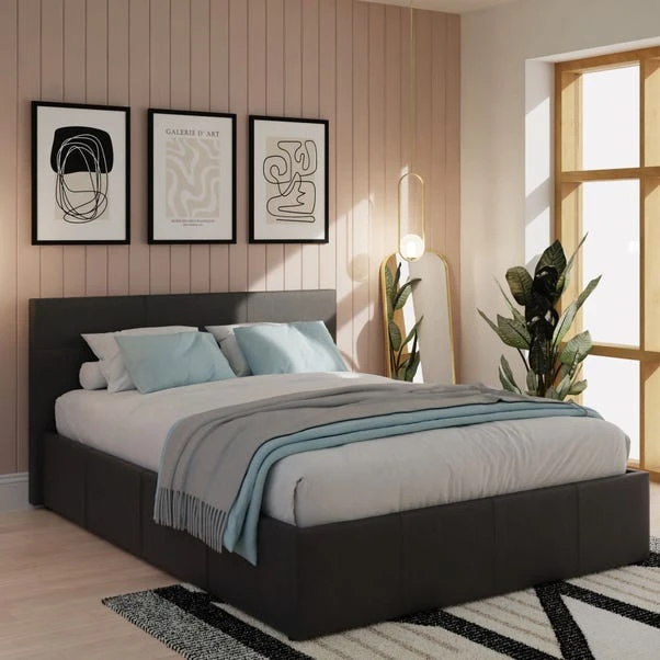 End Lift Ottoman Bed Frame, Faux Leather 21 End Lift Ottoman Bed Frame, Faux Leather - Image 19